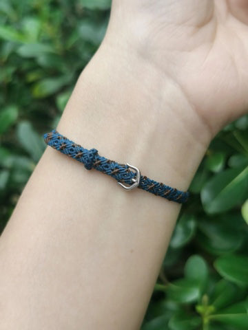 Strap Design Handwoven Bracelet Luck Cord Knotting Craft