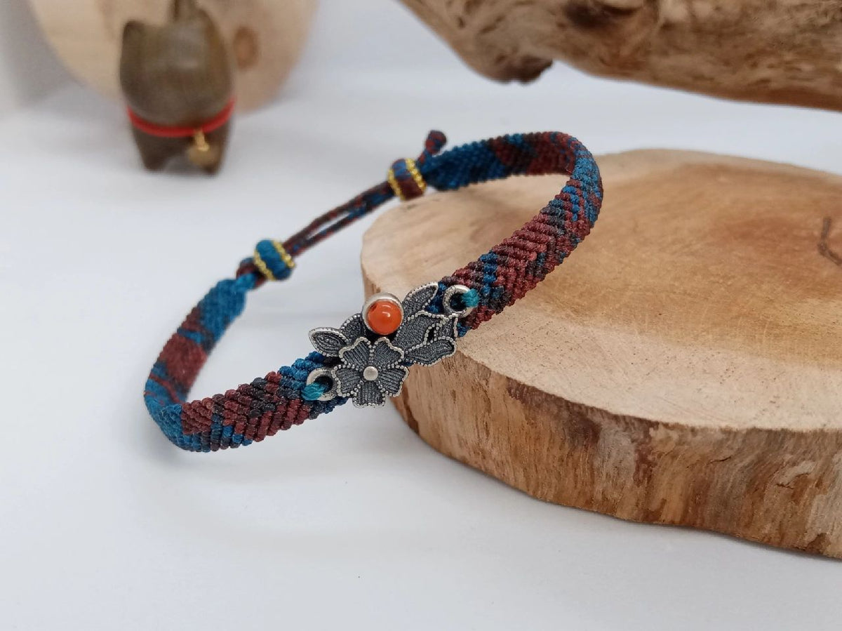Charm Bracelet Beaded Zodiac handwoven bracelet craft