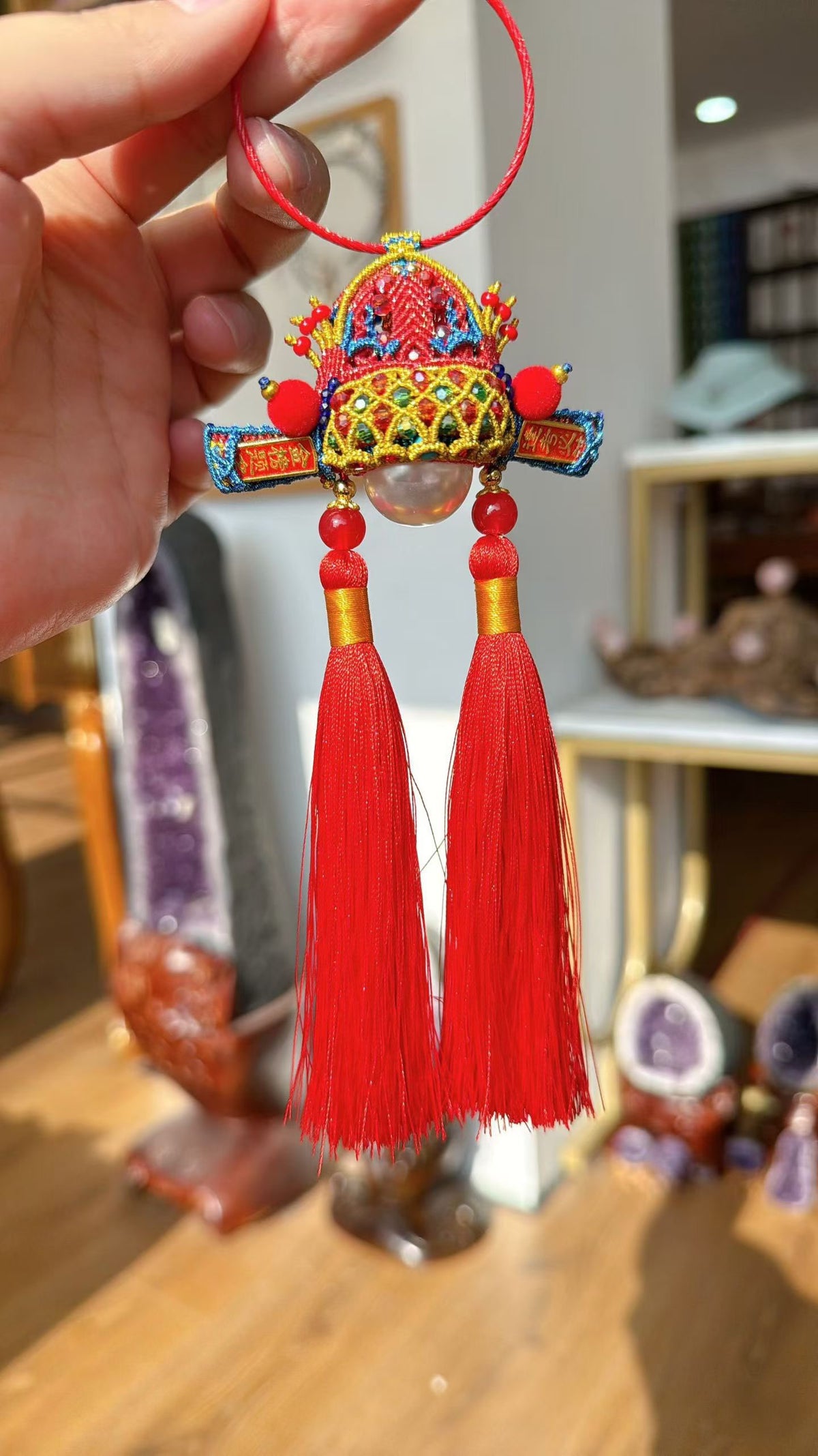 New Year Luck High-End Braided Pendant Wax Cord Craft Latest Style