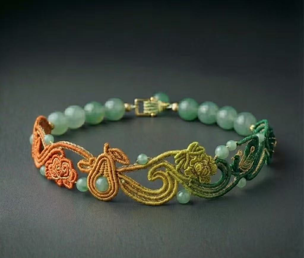 newest High-End Braided Hand Rope Wax Cord Craft beautiful style