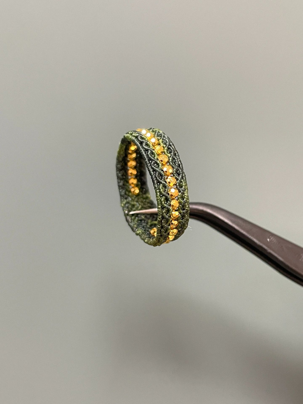 Handwoven Ring Luck Cord Knotting Craft