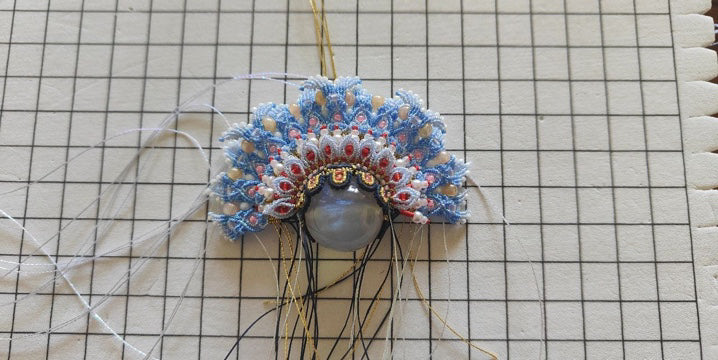 Lucky Pendant Handwoven Ornament Cord Knotting Craft