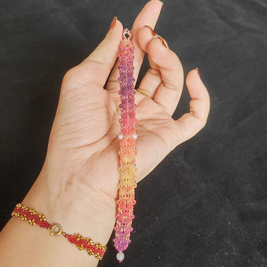 Beaded Zodiac Five Elements Handmade Braided Bracelet Craft lucky