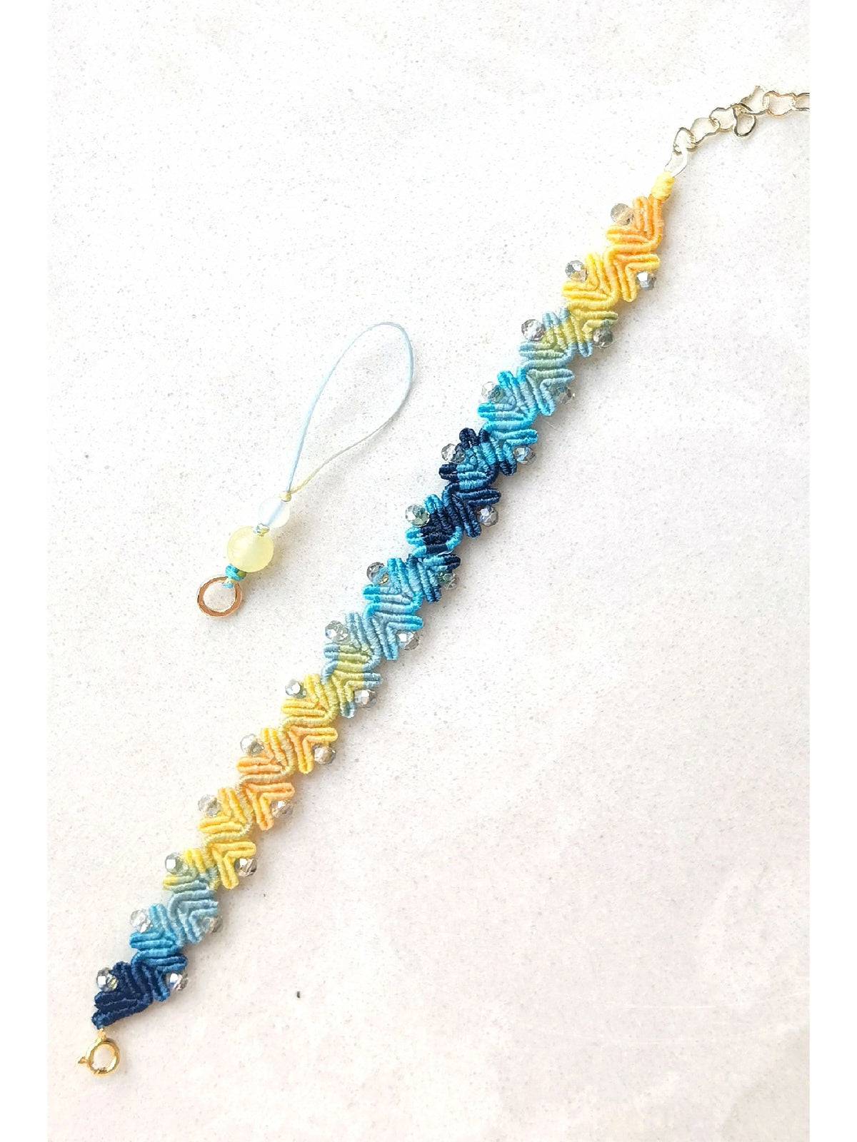 Cellphone Lanyard Pendant Handwoven Braided Ornament Ropecraft